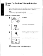 Preview for 78 page of Panasonic KX-F180 Operating Instructions Manual