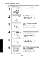 Preview for 78 page of Panasonic KX-F215 Operating Instructions Manual