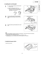 Preview for 11 page of Panasonic KX-F580 Supplemental Service Manual