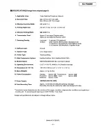 Preview for 3 page of Panasonic KX-F580BR Service Manual