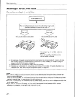 Preview for 22 page of Panasonic KX-F590 Operating Instructions Manual