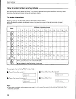 Preview for 28 page of Panasonic KX-F590 Operating Instructions Manual