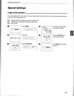 Preview for 43 page of Panasonic KX-F590 Operating Instructions Manual