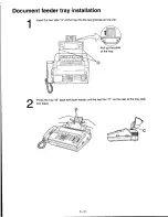 Preview for 18 page of Panasonic KX-F60 Operating Instructions Manual