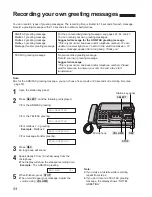 Preview for 54 page of Panasonic KX-F780 Operating Instructions Manual