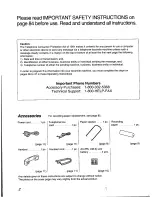 Preview for 2 page of Panasonic KX-F800 Operating Instructions Manual