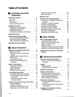 Preview for 4 page of Panasonic KX-F800 Operating Instructions Manual