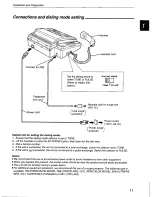 Preview for 11 page of Panasonic KX-F800 Operating Instructions Manual