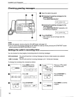 Preview for 14 page of Panasonic KX-F800 Operating Instructions Manual