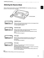 Preview for 15 page of Panasonic KX-F800 Operating Instructions Manual