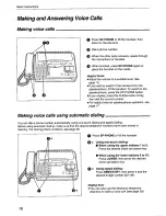 Preview for 16 page of Panasonic KX-F800 Operating Instructions Manual