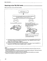 Preview for 24 page of Panasonic KX-F800 Operating Instructions Manual