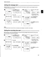 Preview for 31 page of Panasonic KX-F800 Operating Instructions Manual