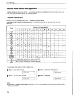 Preview for 34 page of Panasonic KX-F800 Operating Instructions Manual