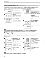 Preview for 36 page of Panasonic KX-F800 Operating Instructions Manual