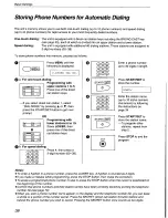 Preview for 38 page of Panasonic KX-F800 Operating Instructions Manual