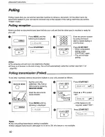 Preview for 40 page of Panasonic KX-F800 Operating Instructions Manual