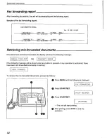 Preview for 52 page of Panasonic KX-F800 Operating Instructions Manual