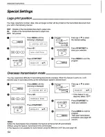 Preview for 54 page of Panasonic KX-F800 Operating Instructions Manual