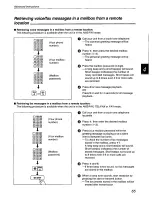 Preview for 65 page of Panasonic KX-F800 Operating Instructions Manual