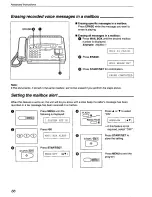 Preview for 66 page of Panasonic KX-F800 Operating Instructions Manual