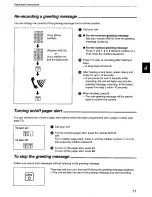 Preview for 71 page of Panasonic KX-F800 Operating Instructions Manual