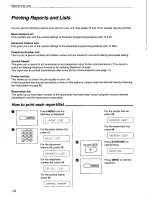 Preview for 74 page of Panasonic KX-F800 Operating Instructions Manual