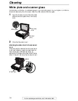 Preview for 74 page of Panasonic KX-FB421 Operating Instructions Manual