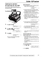 Preview for 81 page of Panasonic KX-FB421 Operating Instructions Manual