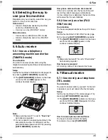 Preview for 45 page of Panasonic KX-FC962HK Operating Instructions Manual