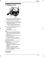 Preview for 53 page of Panasonic KX-FC962HK Operating Instructions Manual