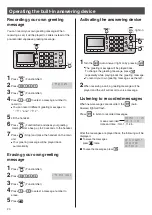 Preview for 20 page of Panasonic KX-FKD403 Quick Reference Manual