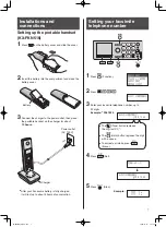 Preview for 7 page of Panasonic KX-FKN516 Quick Reference Manual