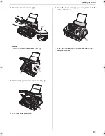 Preview for 61 page of Panasonic KX-FL421 Operating Instructions Manual