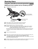 Preview for 44 page of Panasonic KX-FL501 Operating Instructions Manual