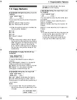 Preview for 71 page of Panasonic KX-FLB851E Operating Instructions Manual