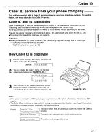 Preview for 37 page of Panasonic KX-FP105 Operating Instructions Manual