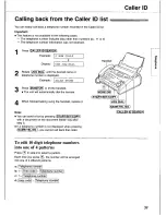 Preview for 39 page of Panasonic KX-FP105 Operating Instructions Manual