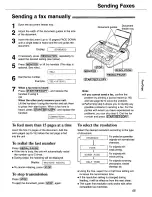 Preview for 45 page of Panasonic KX-FP105 Operating Instructions Manual