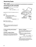 Preview for 62 page of Panasonic KX-FP105 Operating Instructions Manual