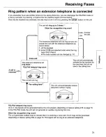 Preview for 71 page of Panasonic KX-FP105 Operating Instructions Manual