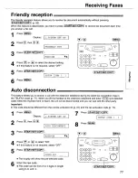 Preview for 77 page of Panasonic KX-FP105 Operating Instructions Manual