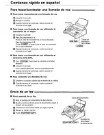 Preview for 106 page of Panasonic KX-FP105 Operating Instructions Manual