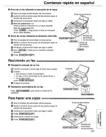 Preview for 107 page of Panasonic KX-FP105 Operating Instructions Manual