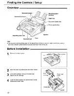 Preview for 18 page of Panasonic KX-FP105 Quick Start Manual