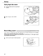 Preview for 20 page of Panasonic KX-FP105 Quick Start Manual