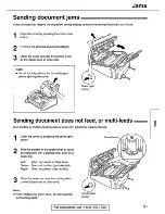 Preview for 91 page of Panasonic KX-FP105 Quick Start Manual