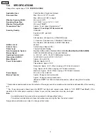 Preview for 4 page of Panasonic KX-FP105RS Service Manual