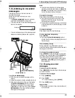 Preview for 41 page of Panasonic KX-FP141AL Operating Instructions Manual