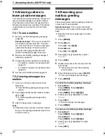 Preview for 44 page of Panasonic KX-FP141AL Operating Instructions Manual